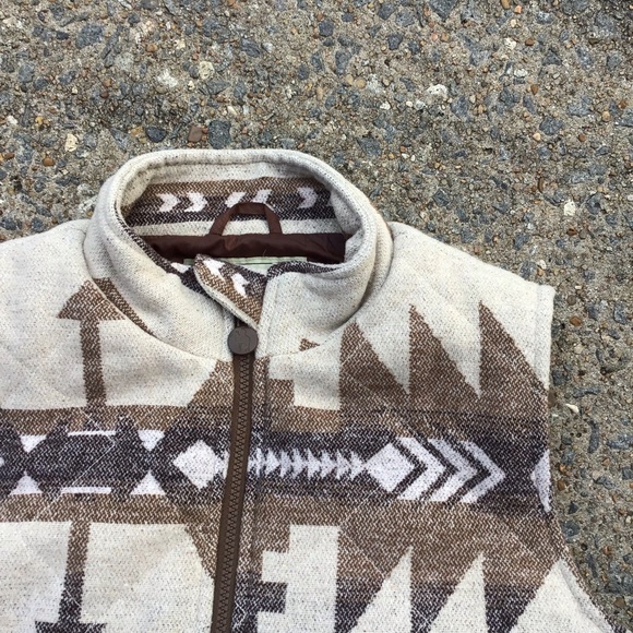 OUTBACK TRADING CO Virginia SOUTHWESTERN PRINT ZIP-UP VEST - Picture 8 of 11